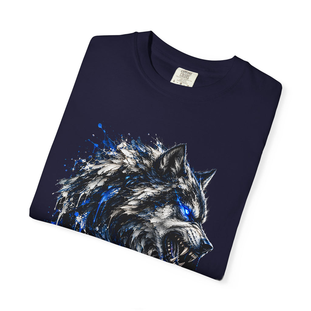 OVERCOME WOLF GRAPHIC T-SHIRT.