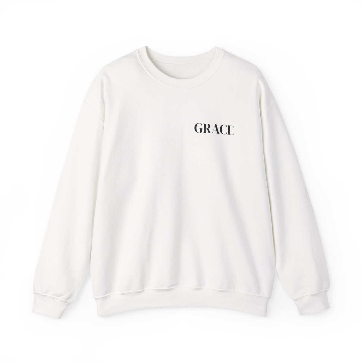 GRACE Sweatshirt | Minimal Faith-Inspired Unisex Crewneck