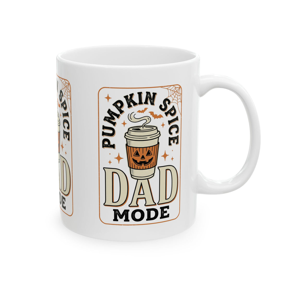 Pumpkin Spice Dad Mode Mug | Cream Graphic 11 oz